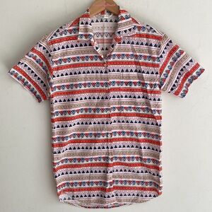 Princeton tribal print top, Size S